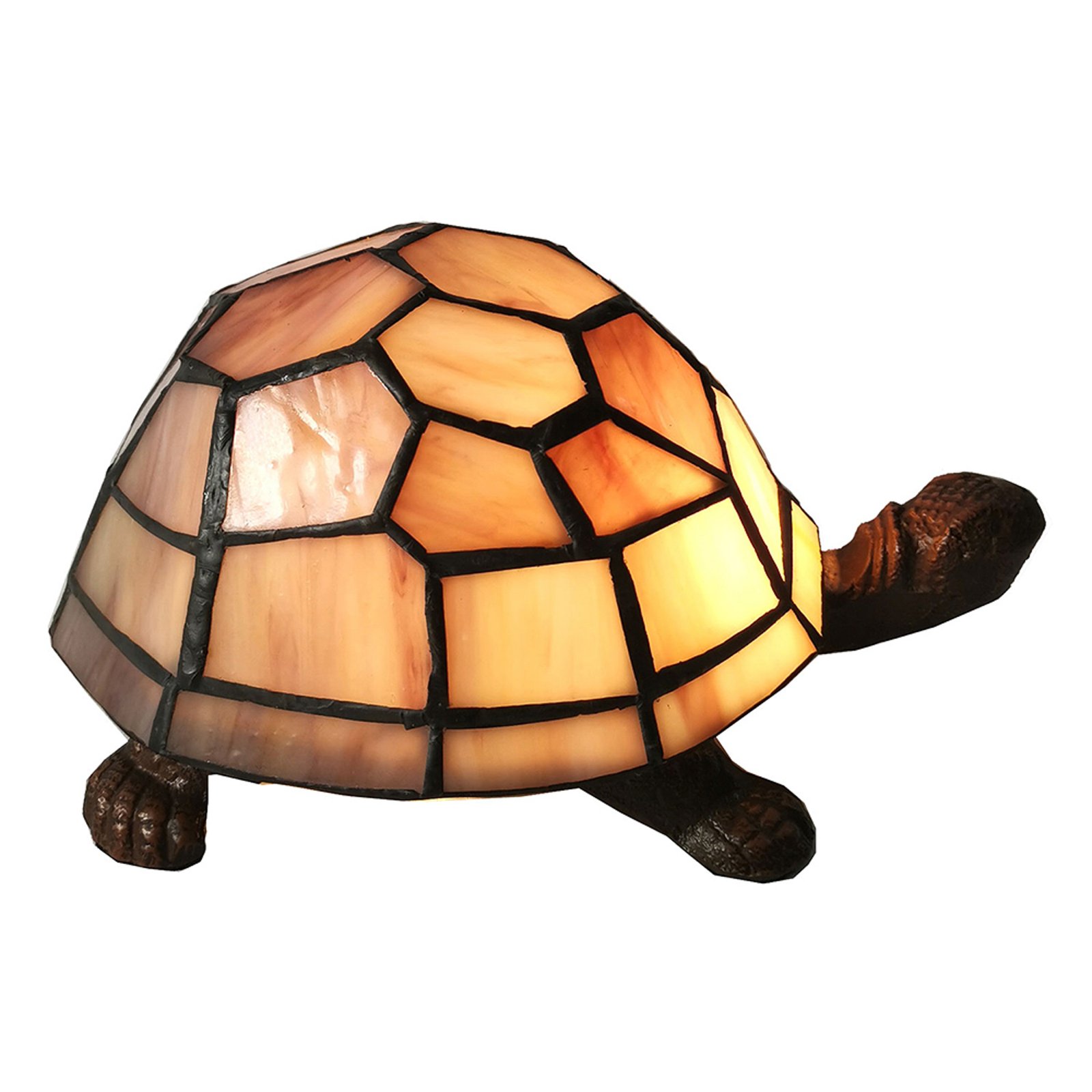 Tischlampe 5LL-6054 Schildkröte im Tiffany-Stil