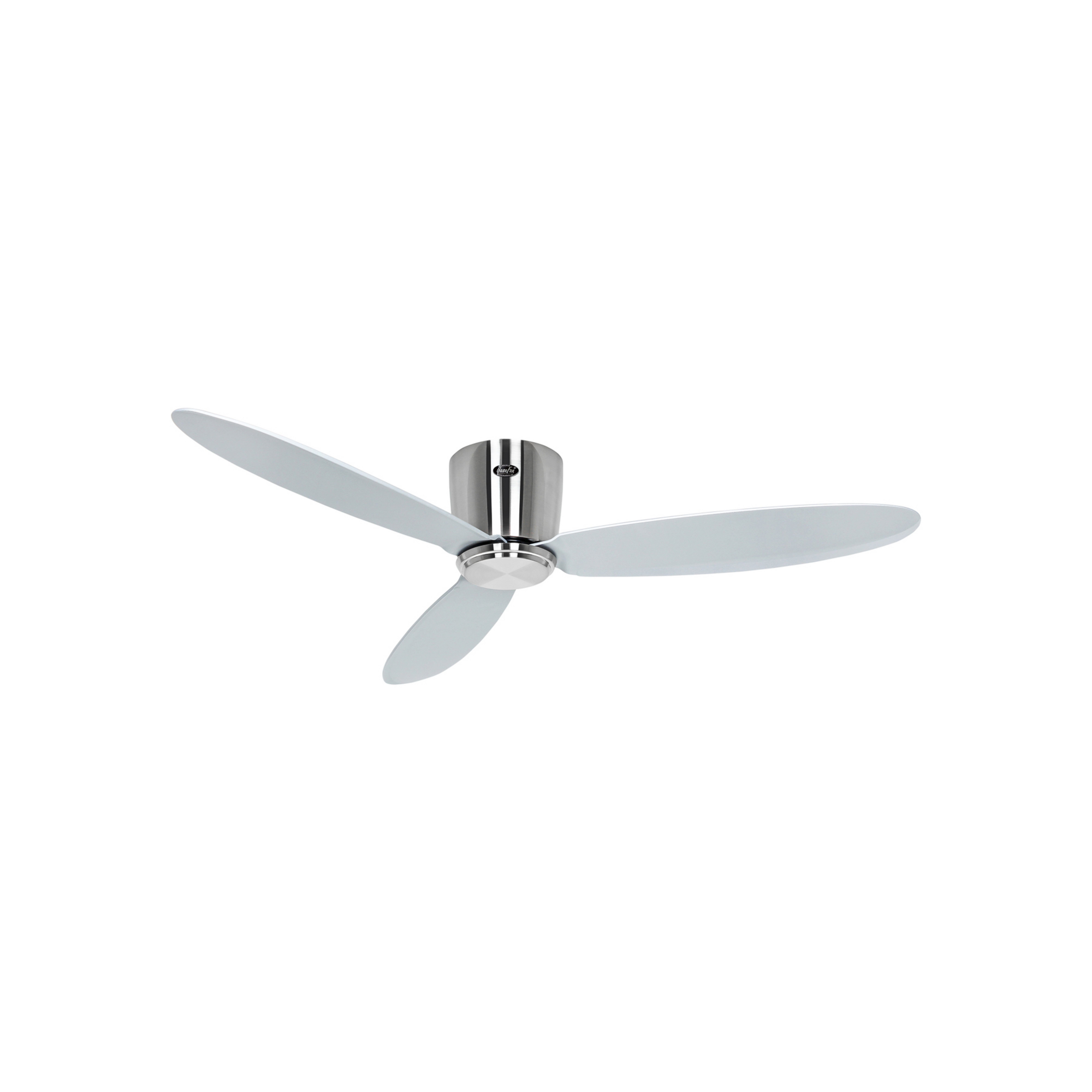 ECO PLANO II Smart -kattotuuletin, halkaisija 132 cm, hopea - CasaFan