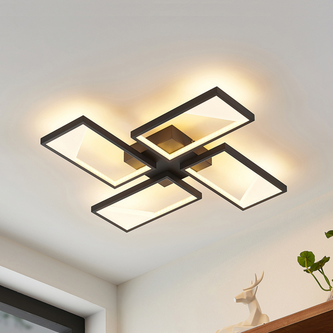 Lindby Fotini LED-taklampe, 4 lyskilder