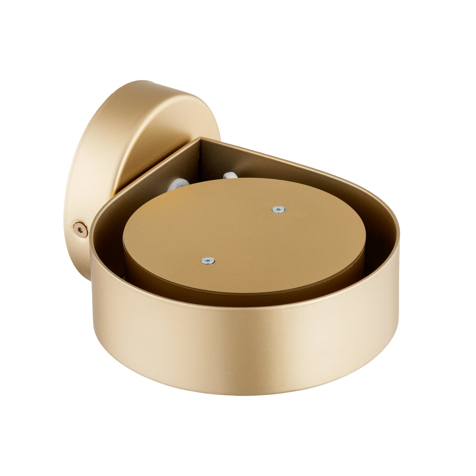 Foco de pared Lili, dorado, Ø 14 cm, GX53 Foco de pared Lili, dorado, Ø 14 cm, GX53