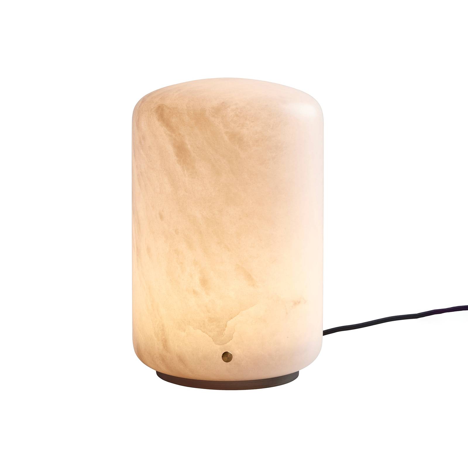 LED asztali lámpa Capsule alabástrom 19,5 cm magas