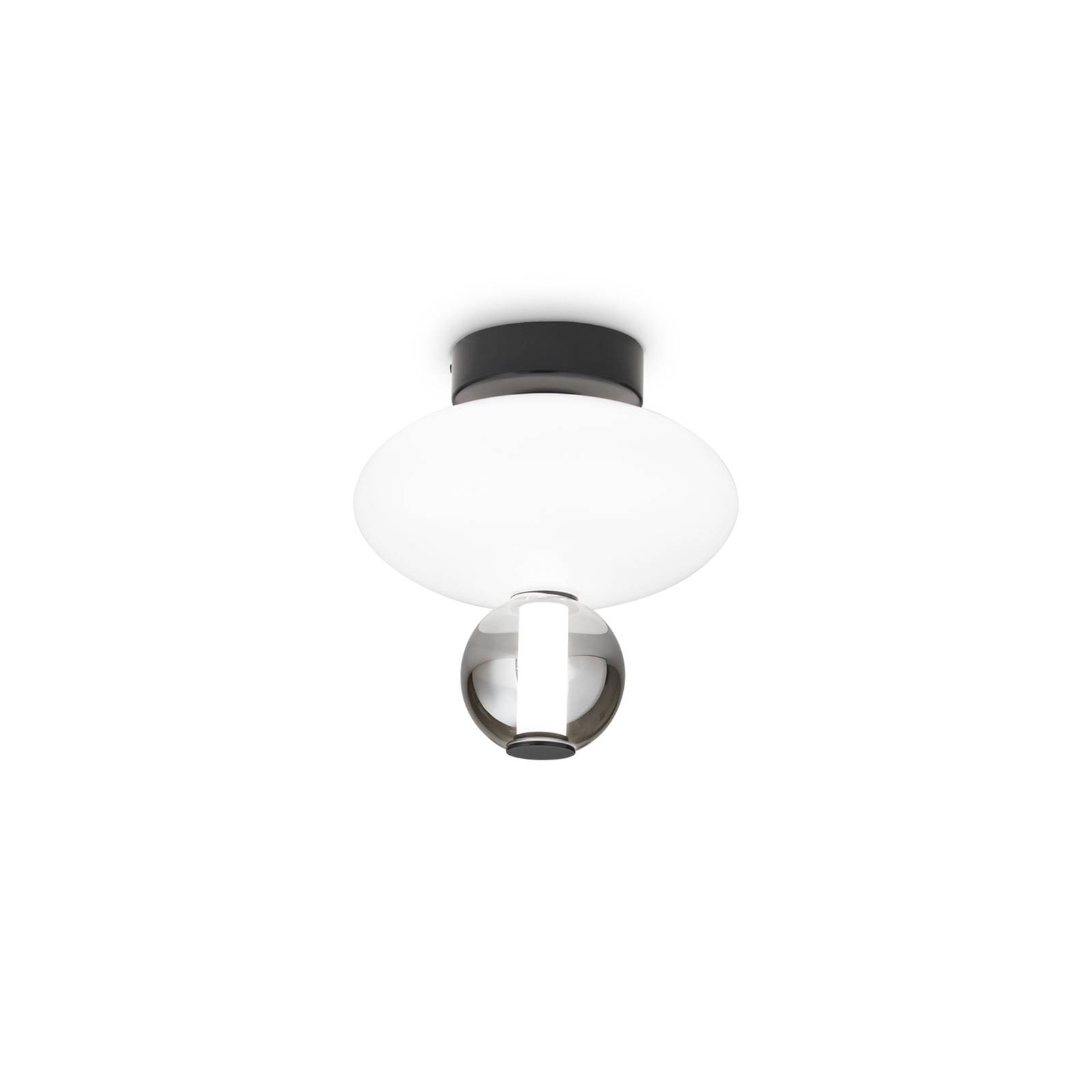 Ideallux Lumiere Design plafondlamp voor woonkamer / eettafel - modern - wit / opaal - Glas - plafond rond - plafonnière