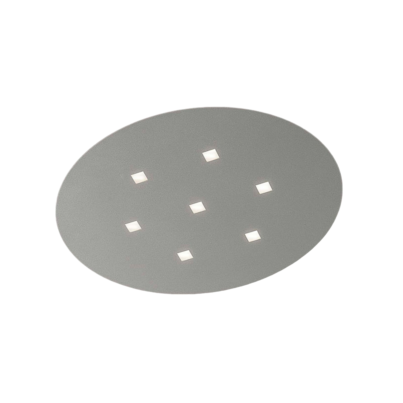 ICONE Isi - LED-taklampa i oval form