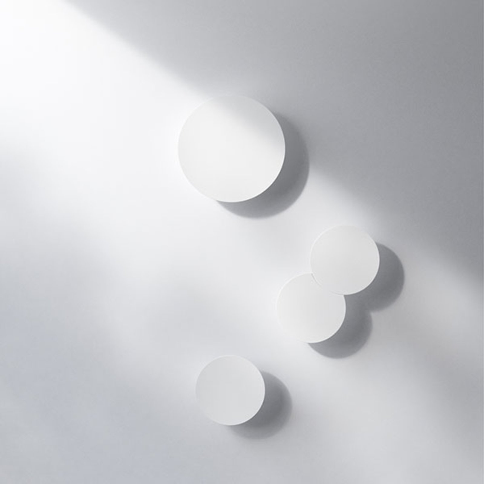 Collide H0 Applique Murale/Plafonnier 3000K Phase Dim. White - Rotaliana