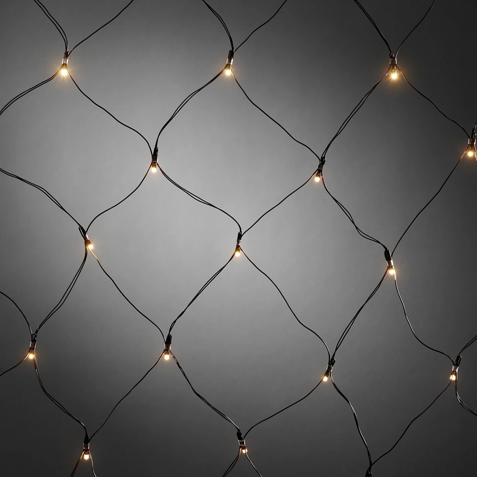 Für außen – LED-Lichternetz mit Timer 40 flg. ww