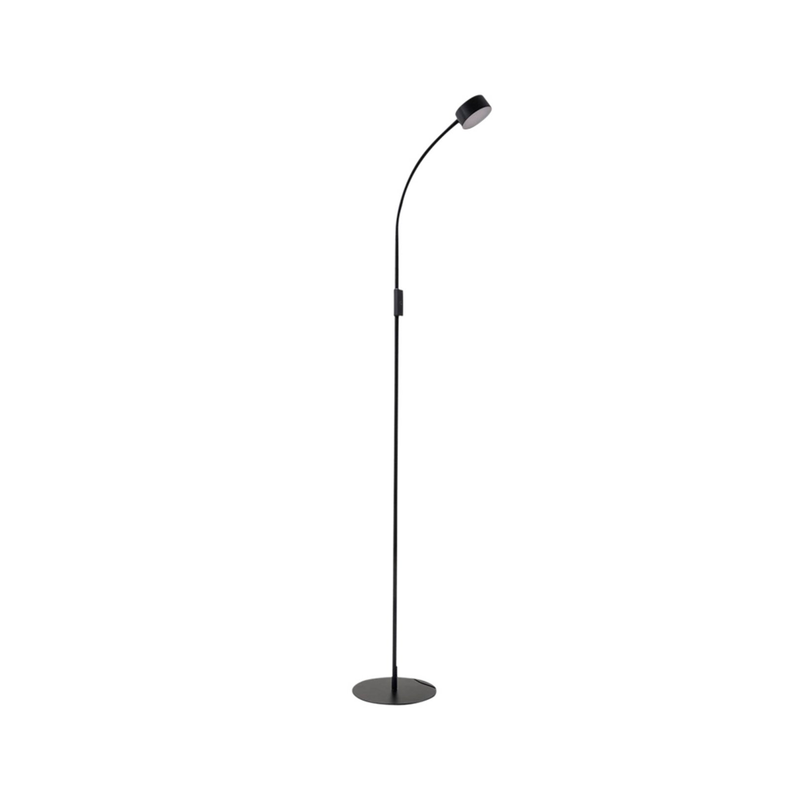 Maori LED Lampadar Negru - Lindby