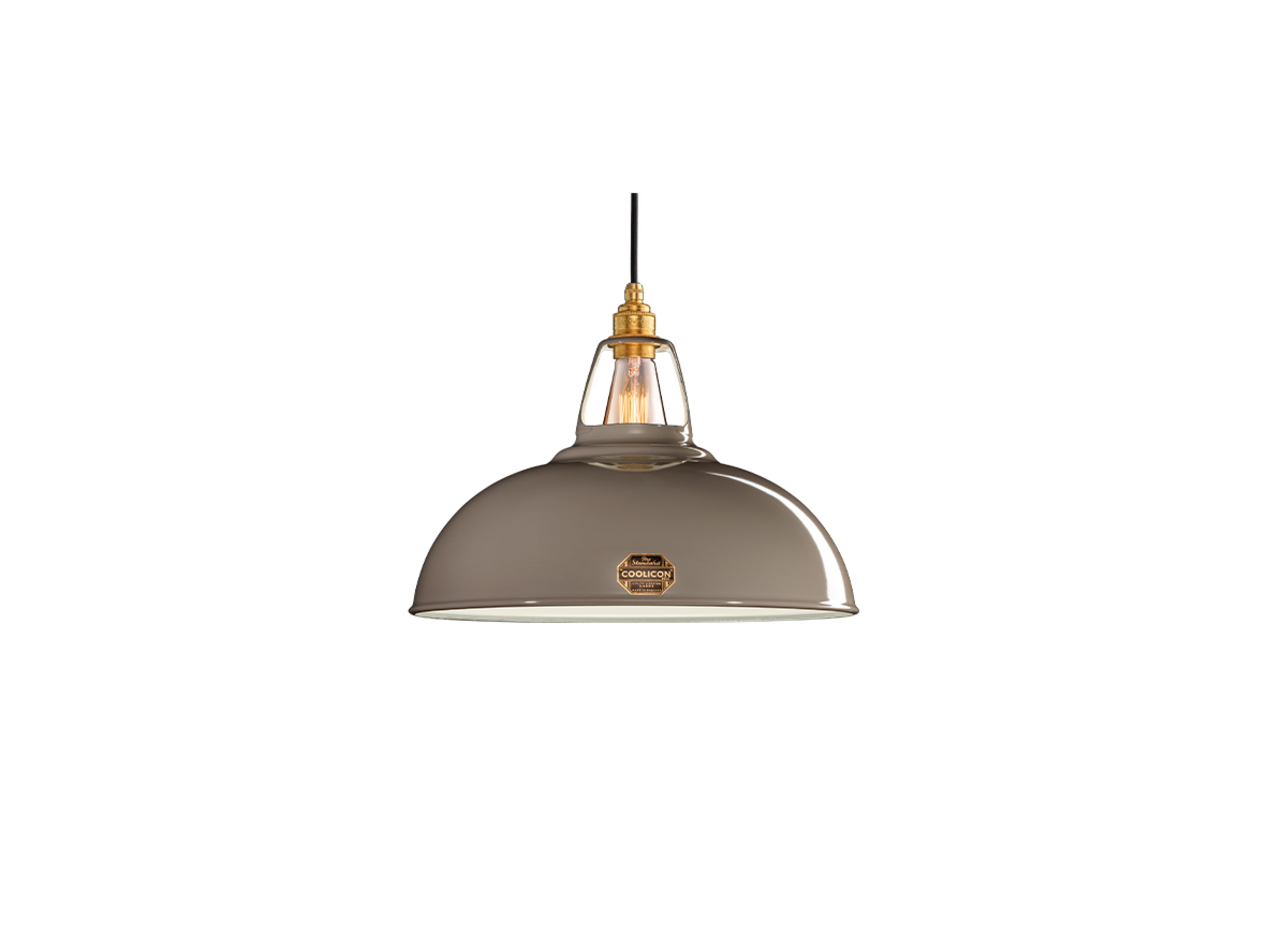 Large 1933 Design Pendelleuchte Original Grey - Coolicon
