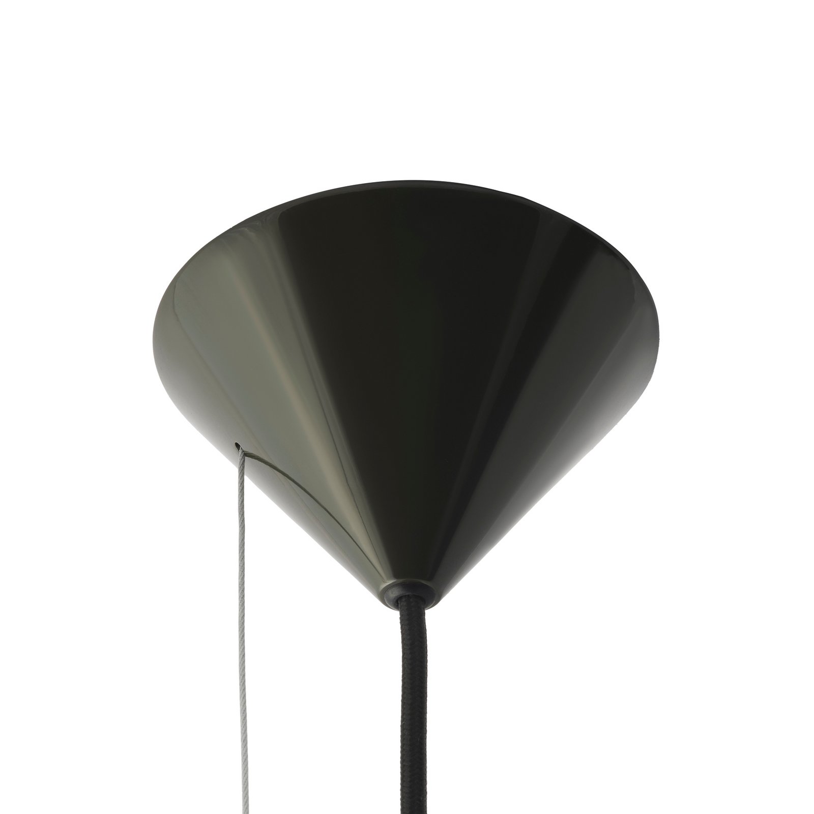 Suspension LED Pose, verte Ø 25 cm acier à intensité variable - Tom Dixon Suspension LED Pose, verte Ø 25 cm acier à intensité variable - Tom Dixon