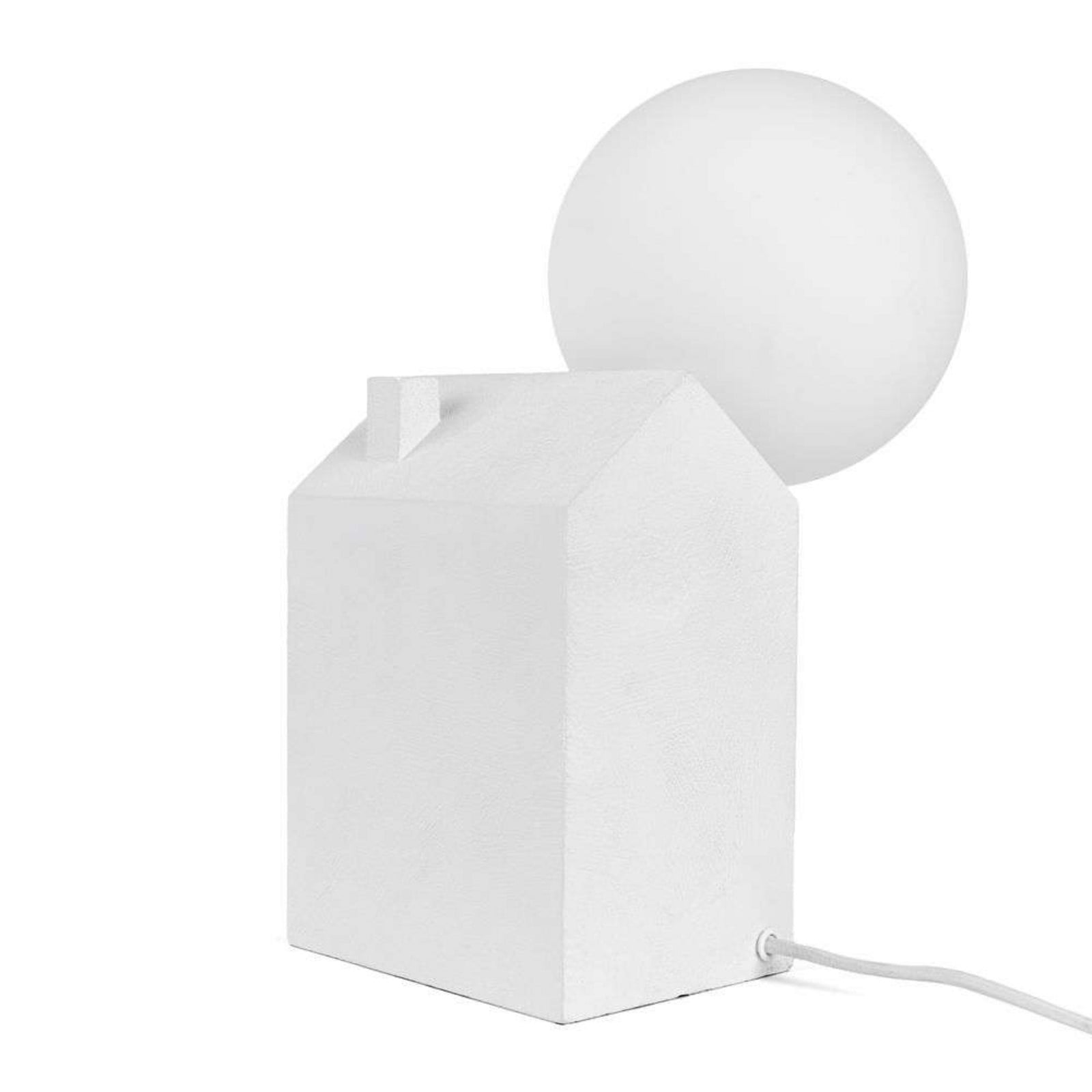 Dreamlike Tischleuchte Weiß SELETTI - Wohnzimmer - Beton