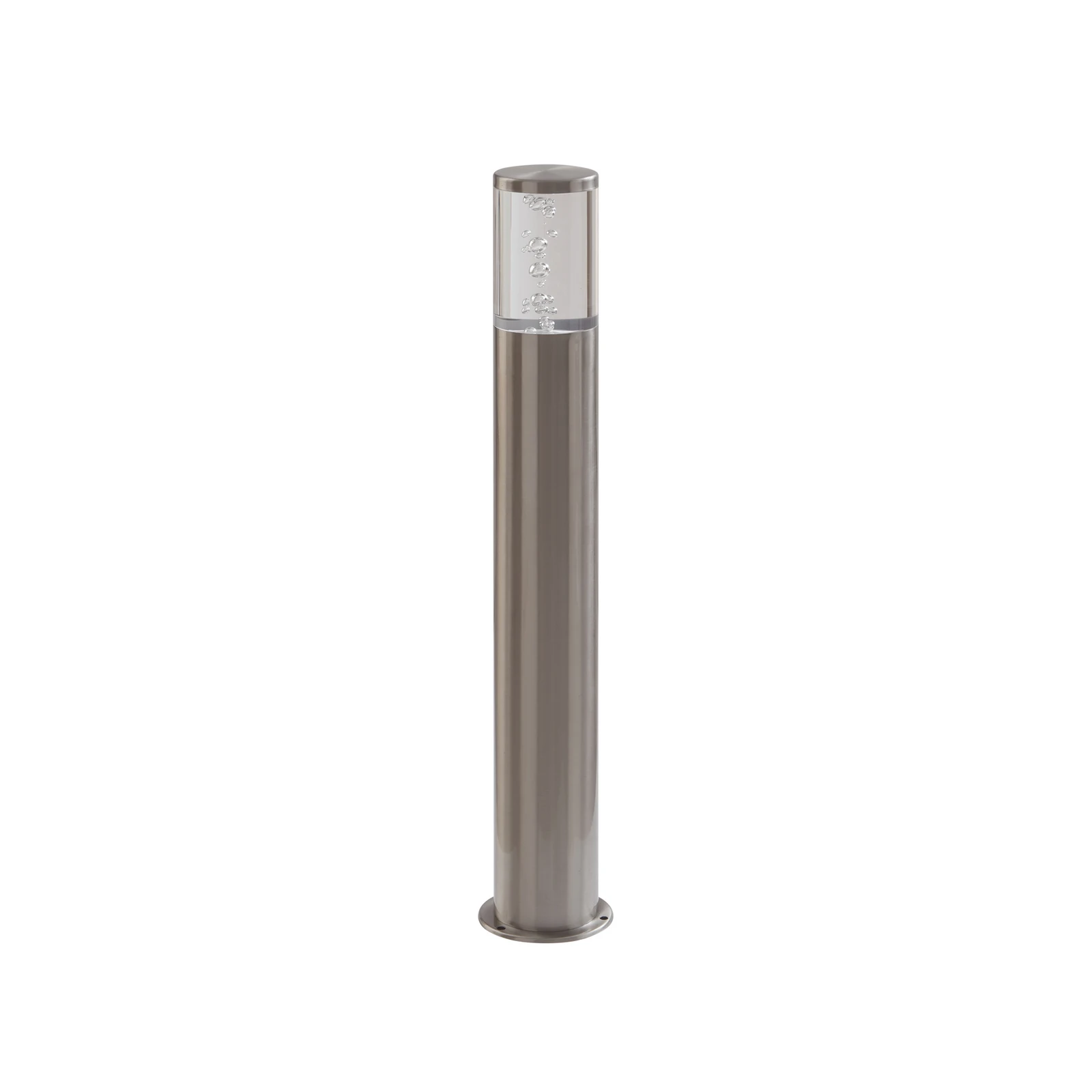 Lampe pour socle LED Belen, acier inoxydable