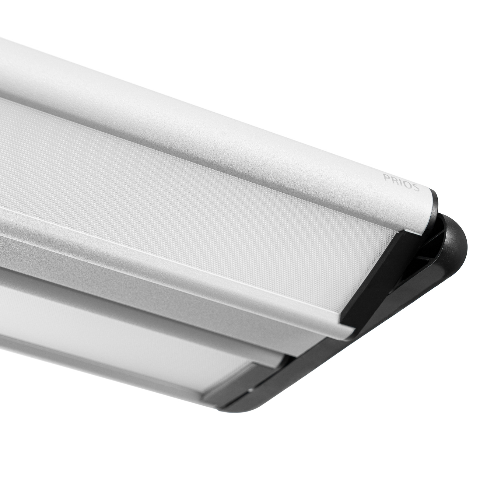 Prios Zyair LED-pendellampa silver aluminium plast