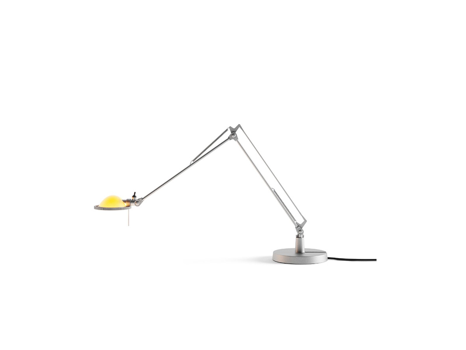 Berenice Stolní Lampa 30x30 Yellow/Aluminium - Luceplan