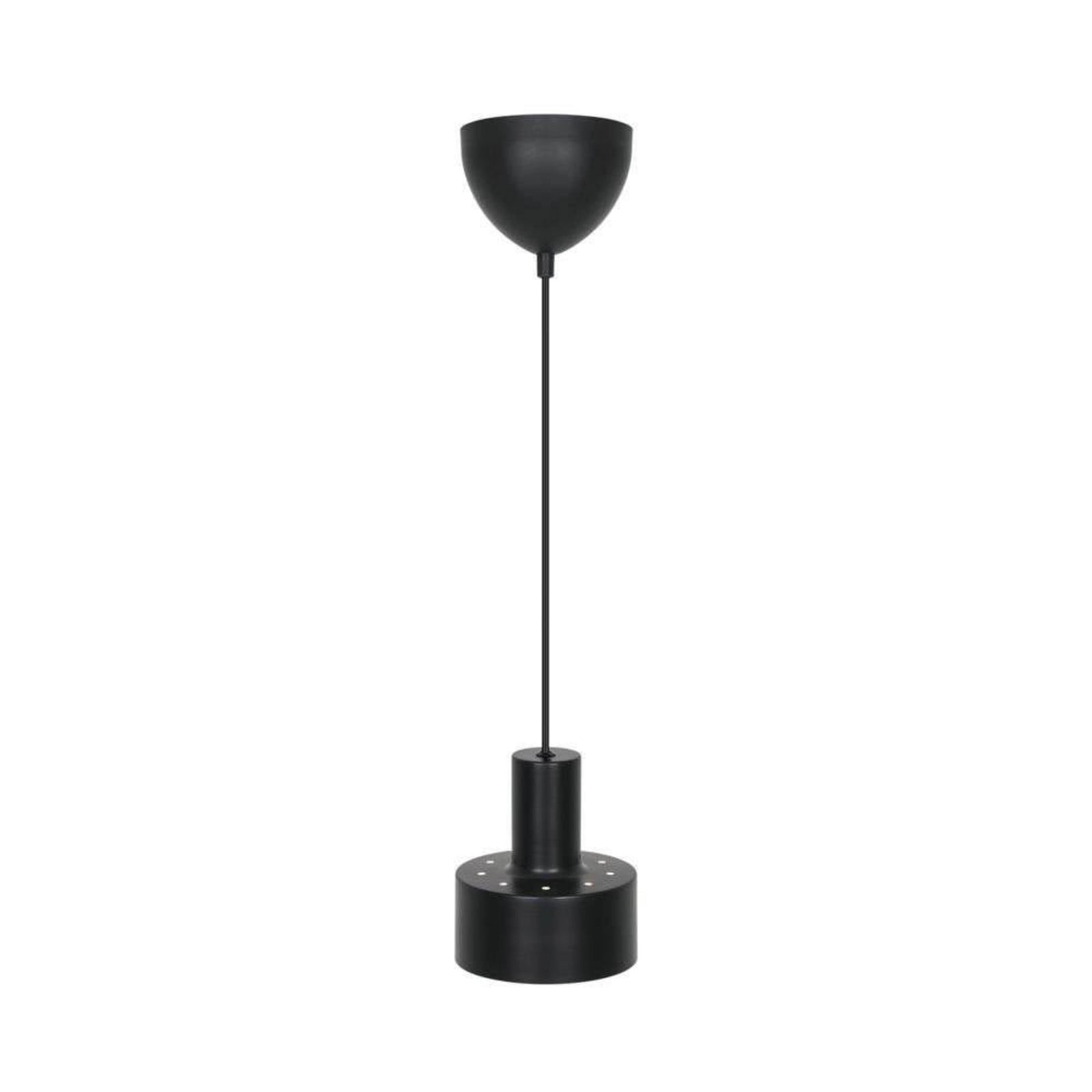 Nordlux Lampă suspendată Matis negru Ø 13 cm metal - Camera de zi / sufragerie - Scandinavă