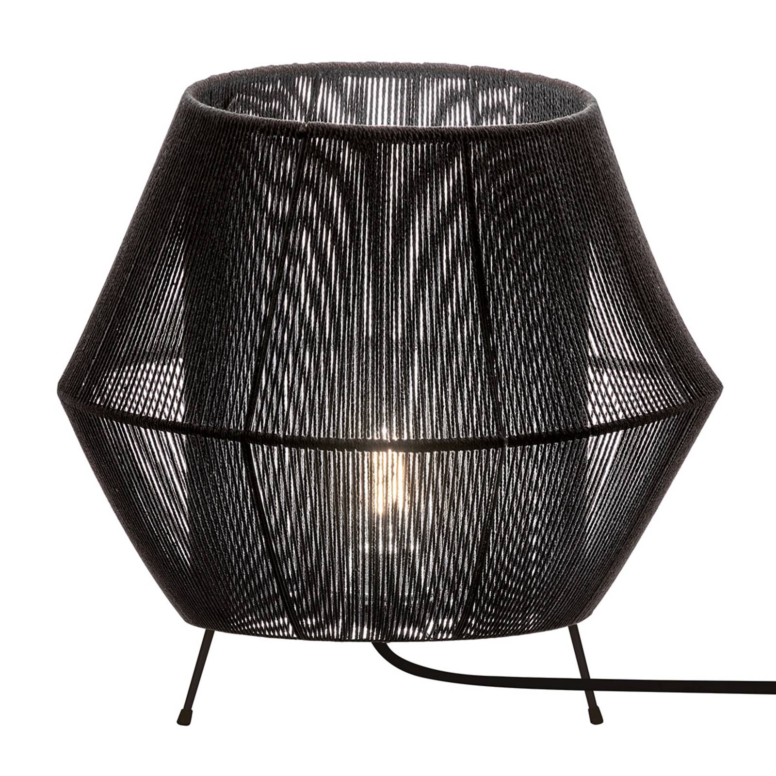Zara table lamp in black