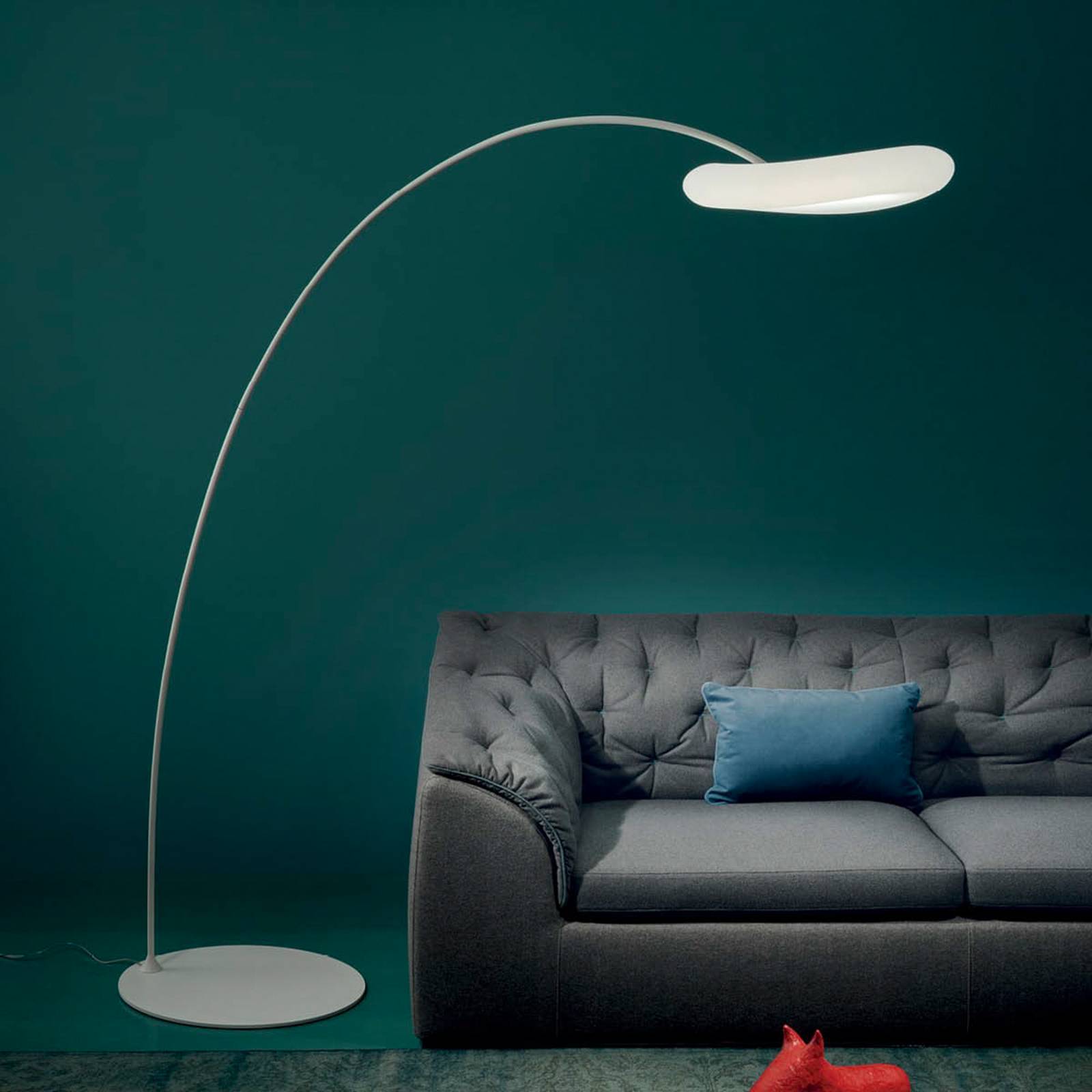 Stilnovo Mr. Magoo LED-Bogenleuchte, dimmbar, Ra90 günstig online kaufen