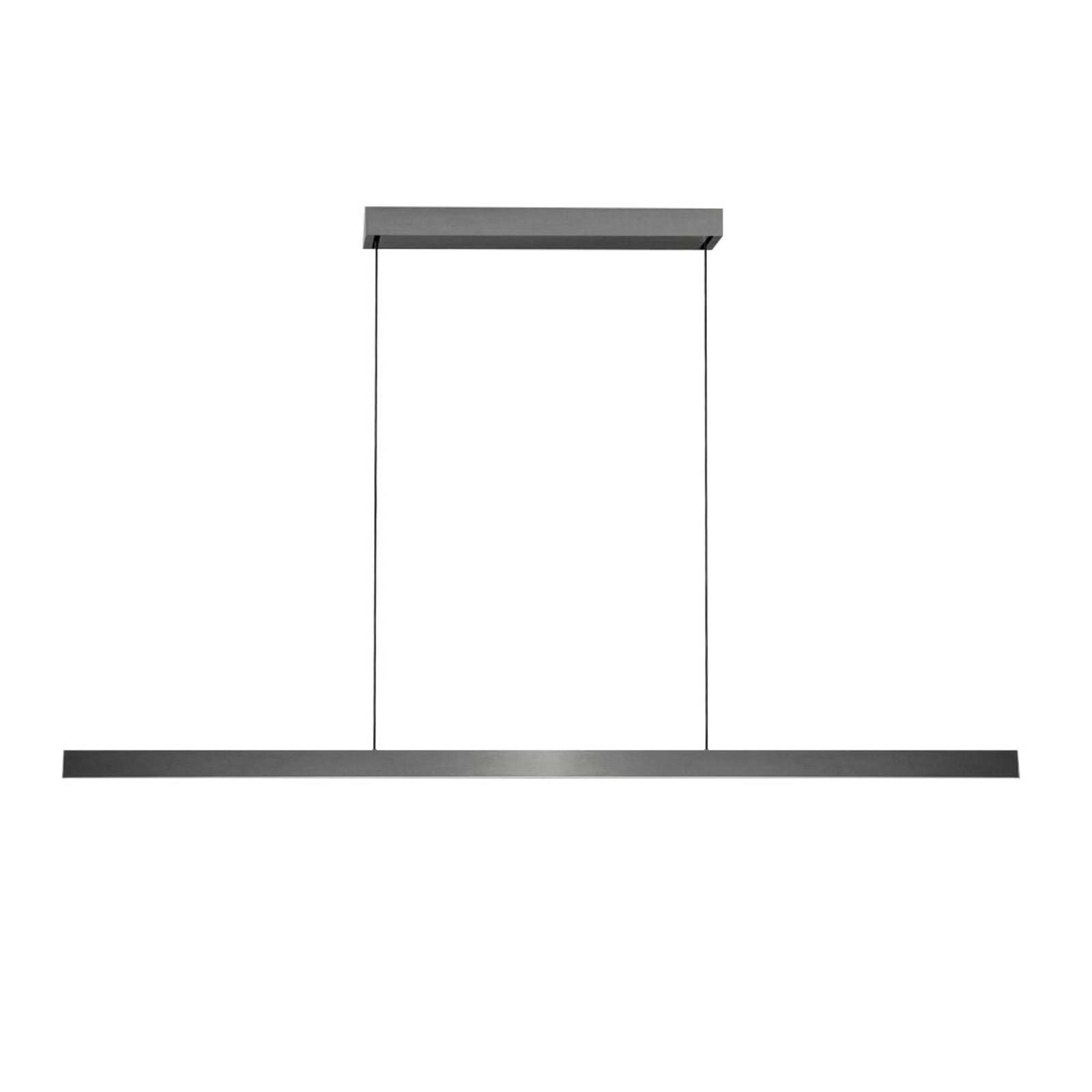 Edge Linear S2000 Pendel Titanium LIGHT-POINT - Spisestue - Moderne - Aluminium billede