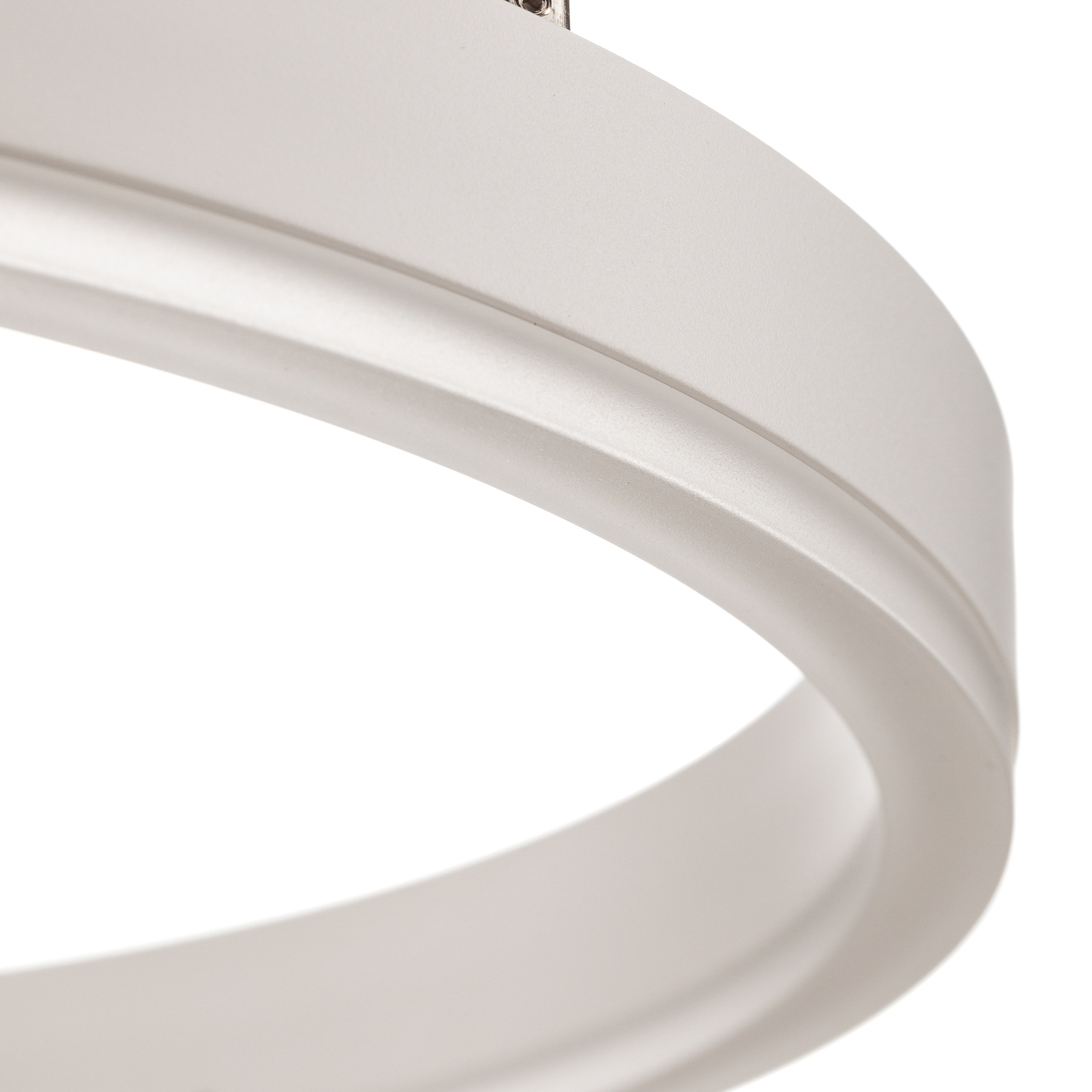Arcchio Albiona LED pendant light, white, 40 cm
