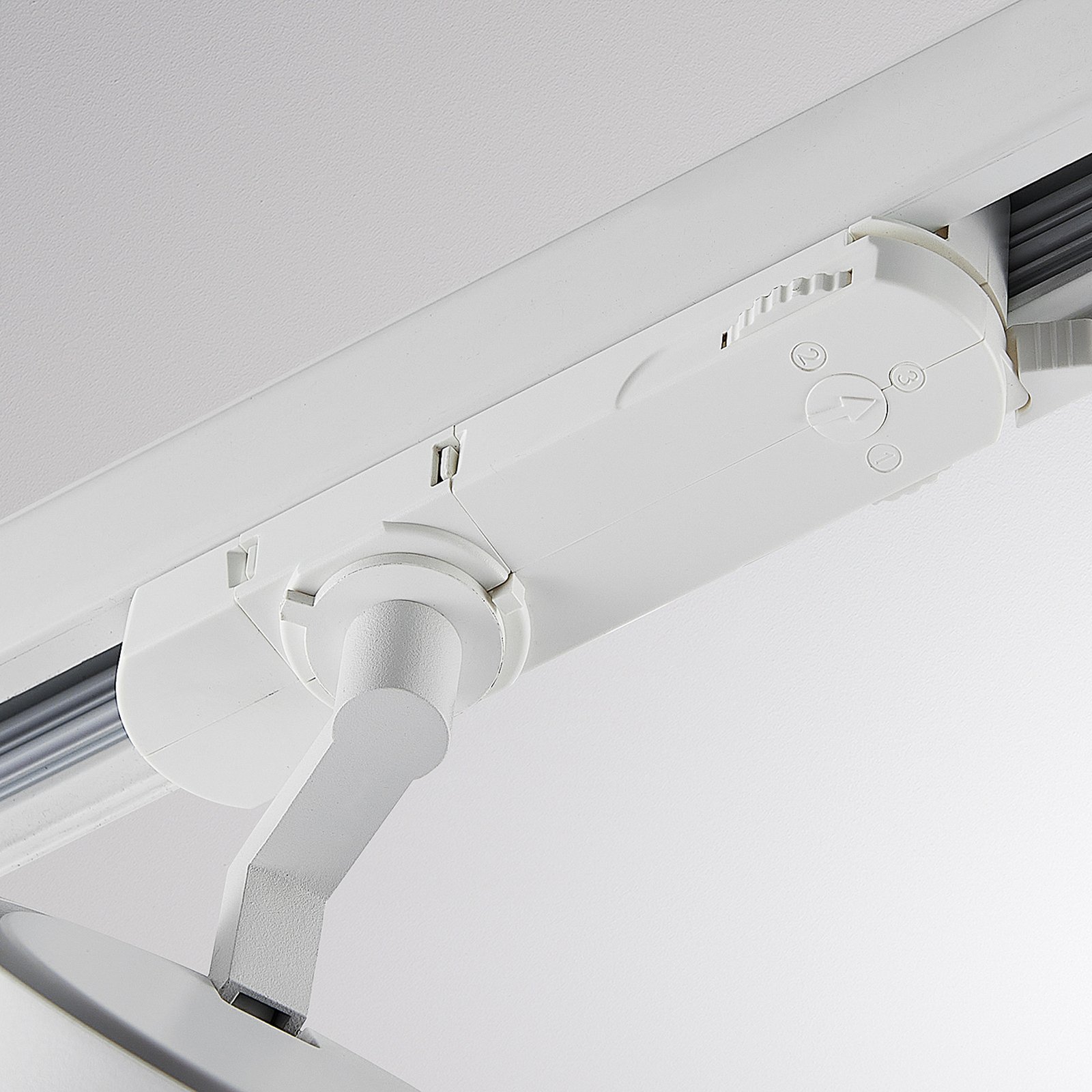 Molto Luce projecteur LED triphasé sur rail Magis, blanc, 830