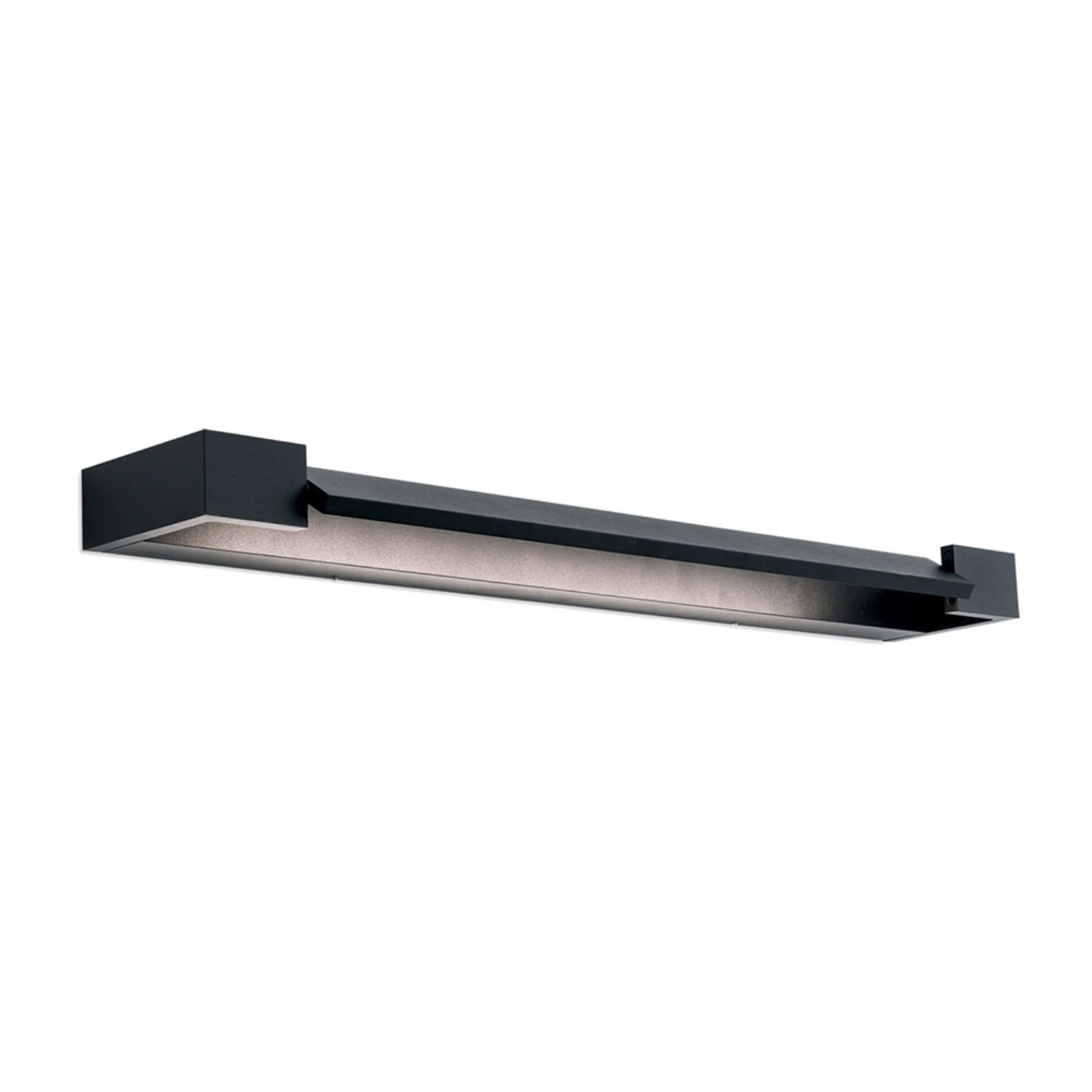 LED-Spiegelleuchte Marilyn in Schwarz, Breite 60cm