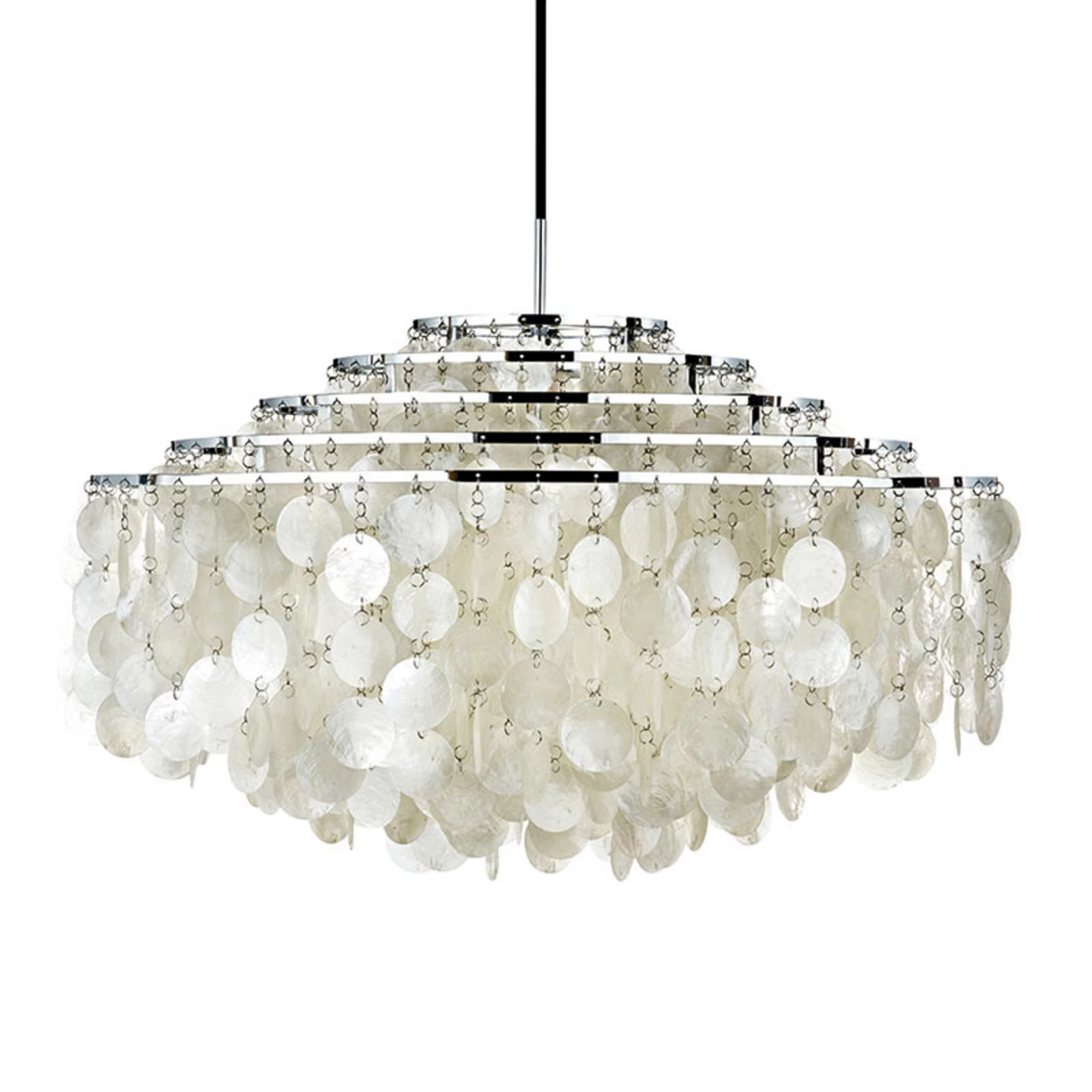 Suspension VERPAN Fun 11DM, couleur chrome, nacré