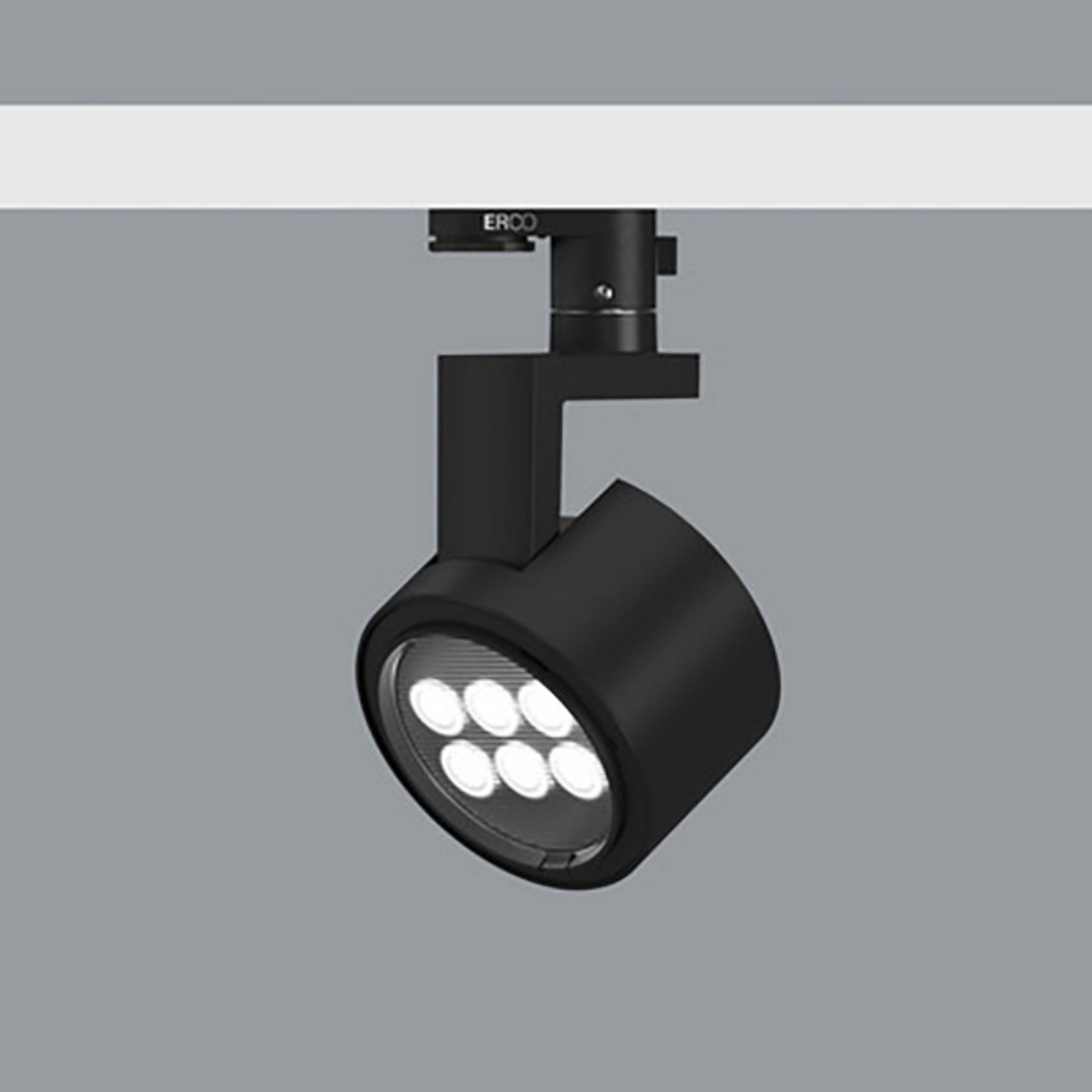 Projetor ERCO Parscan 230V 12W Wallwash 940 preto