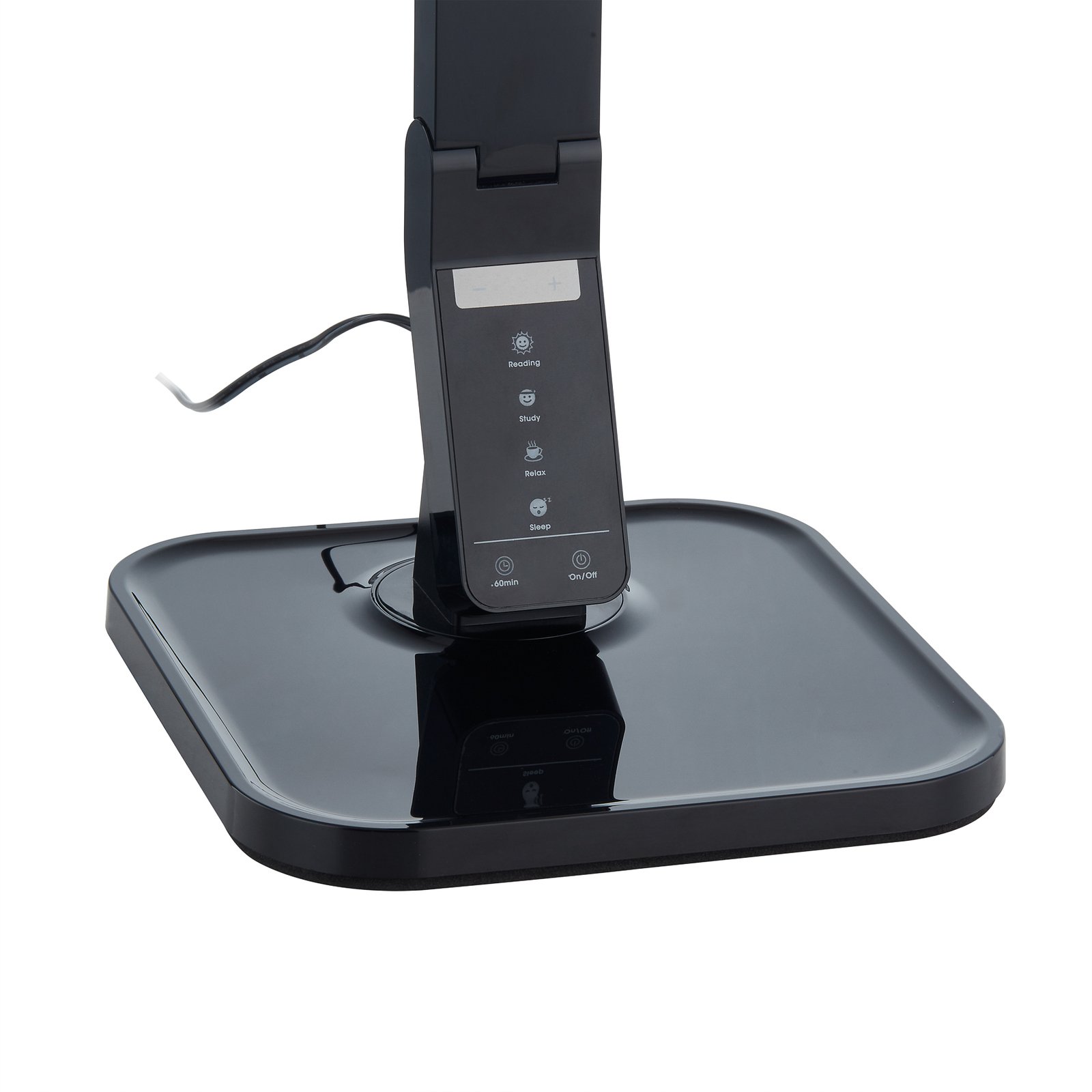 Lindby LED-Schreibtischleuchte Eleni, schwarz, CCT, dimmbar