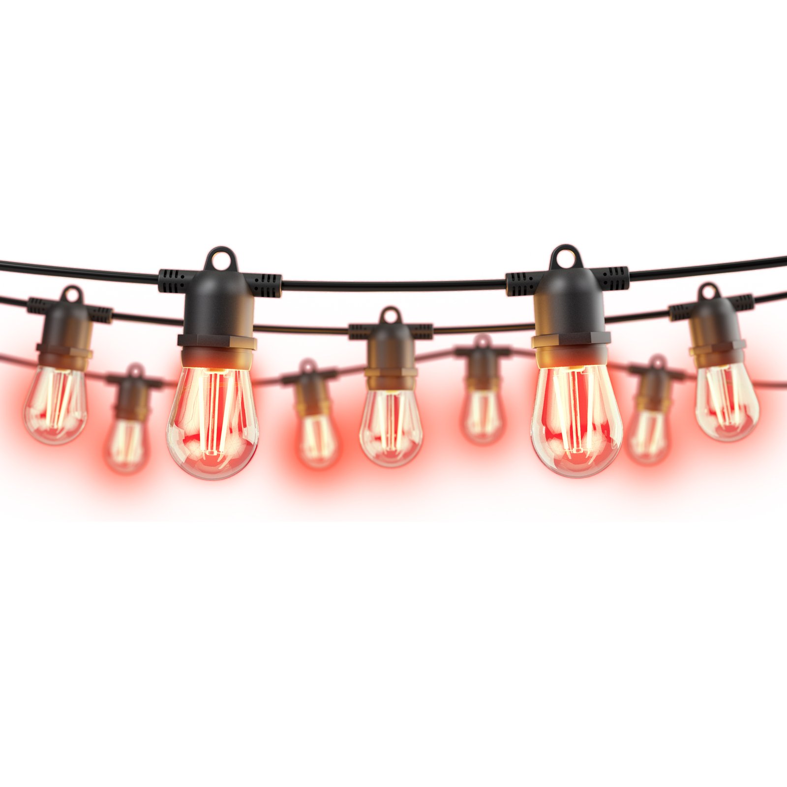 Innr LED outdoor string lights, smart, filament, 8 m, plug