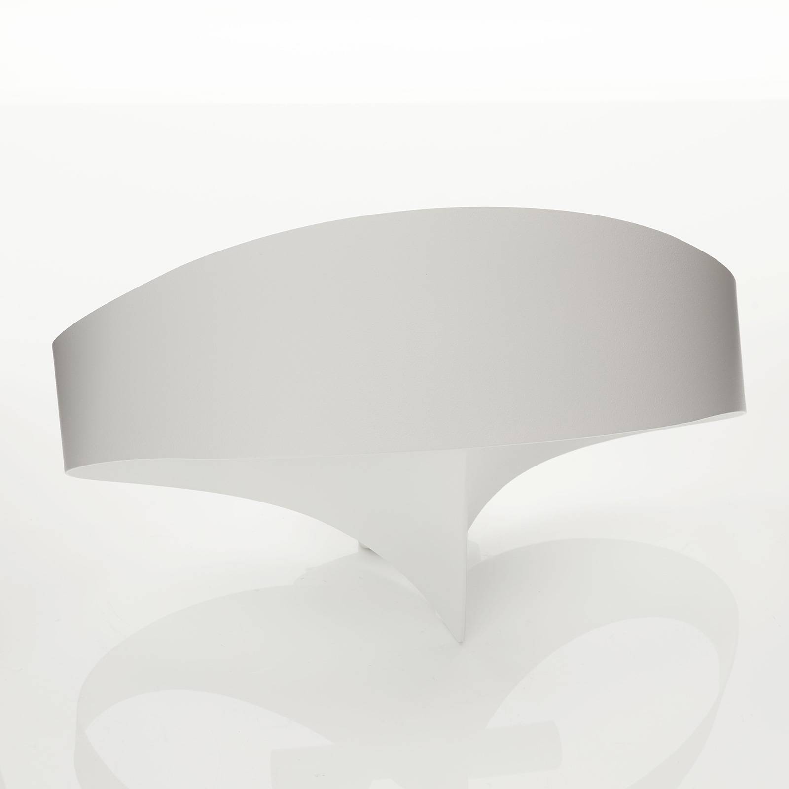 Selène Weiße Designer-Wandleuchte Scudo
