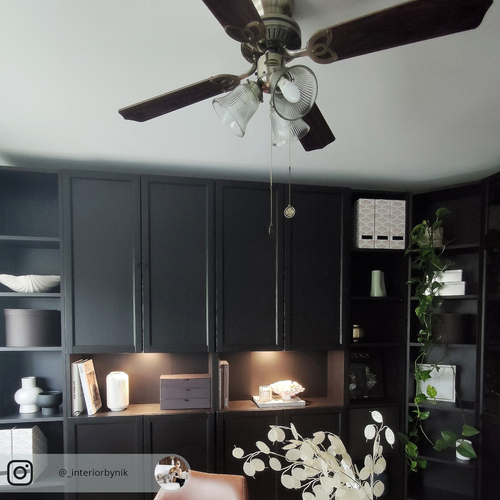Princess Trio Ventilator mit Licht Holz leise - Westinghouse
