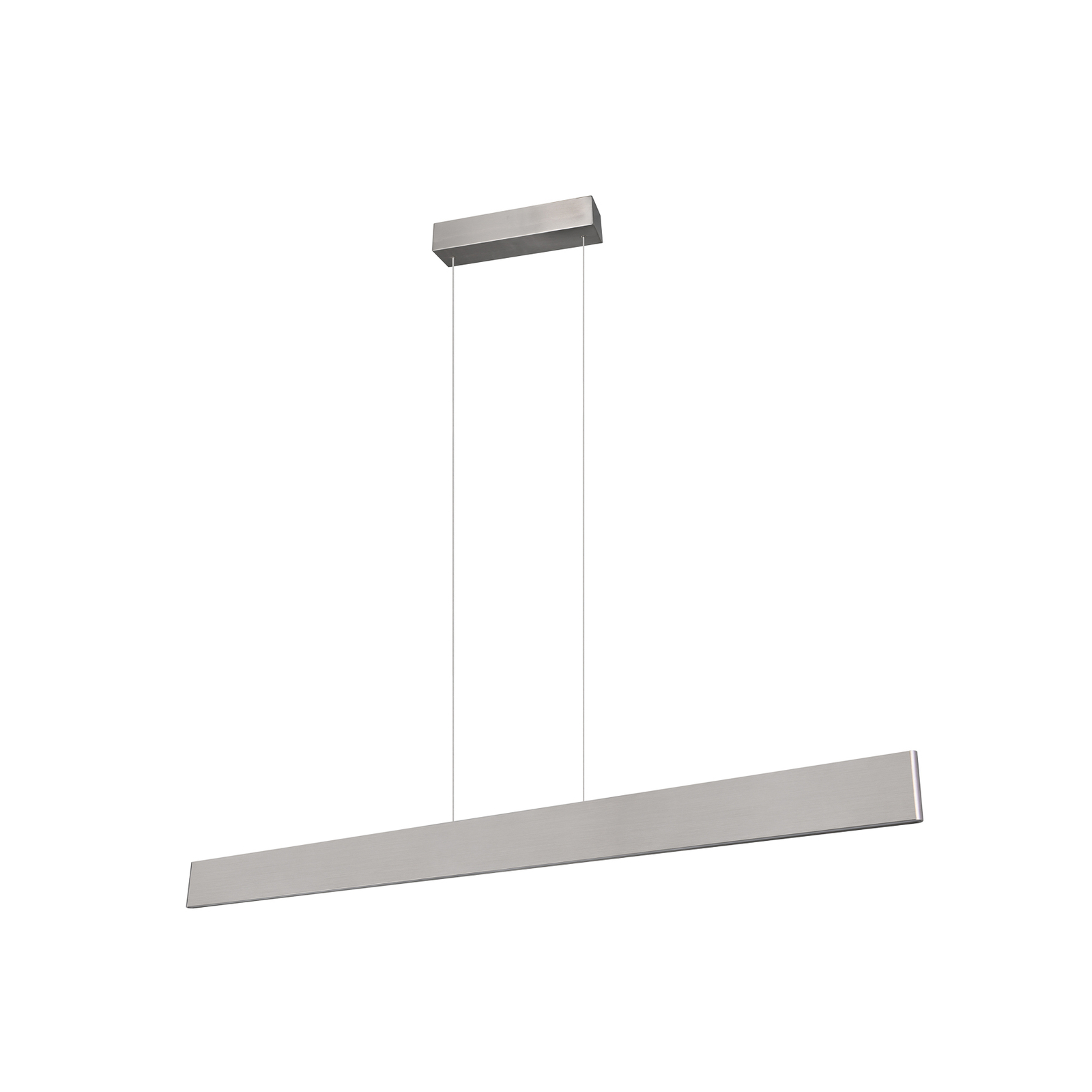 Lampada a sospensione Galway LED, nichel opaco, up/down, CCT, metallo