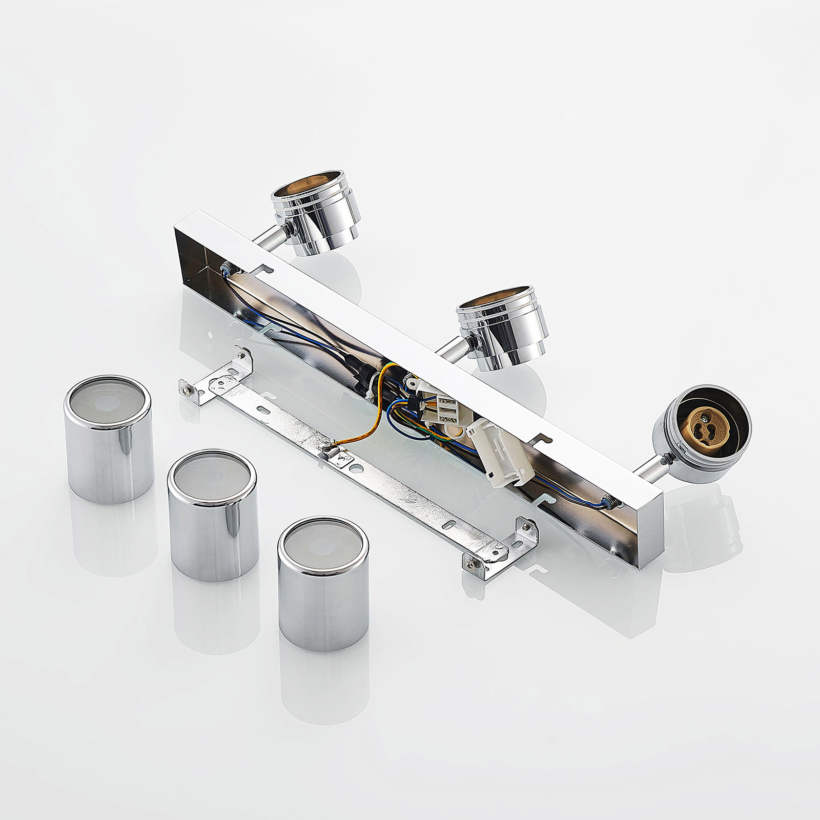 Remilan 3 Deckenleuchte Chrome - Lindby