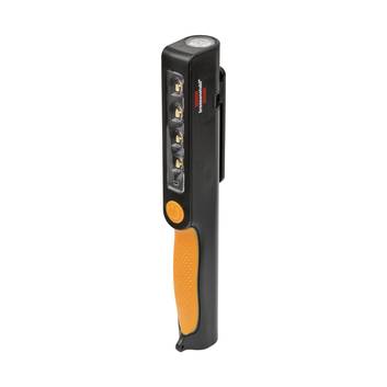 HL DA 41 MC LED-lygte med clip, batteri