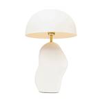 KARE Lampe à poser Nube, blanc, acier émaillé, hauteur 27 cm