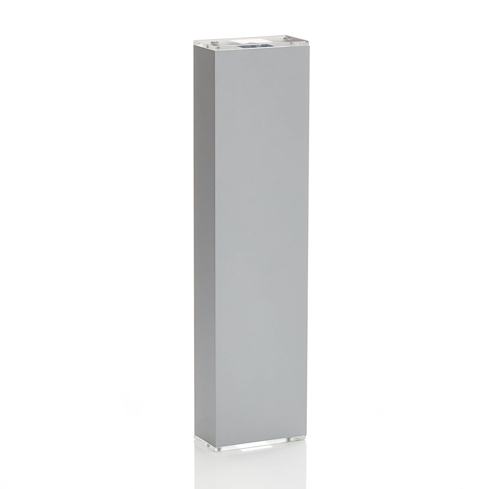 Lucande Lucande Anita LED wall light silver height 17 cm | Other metals