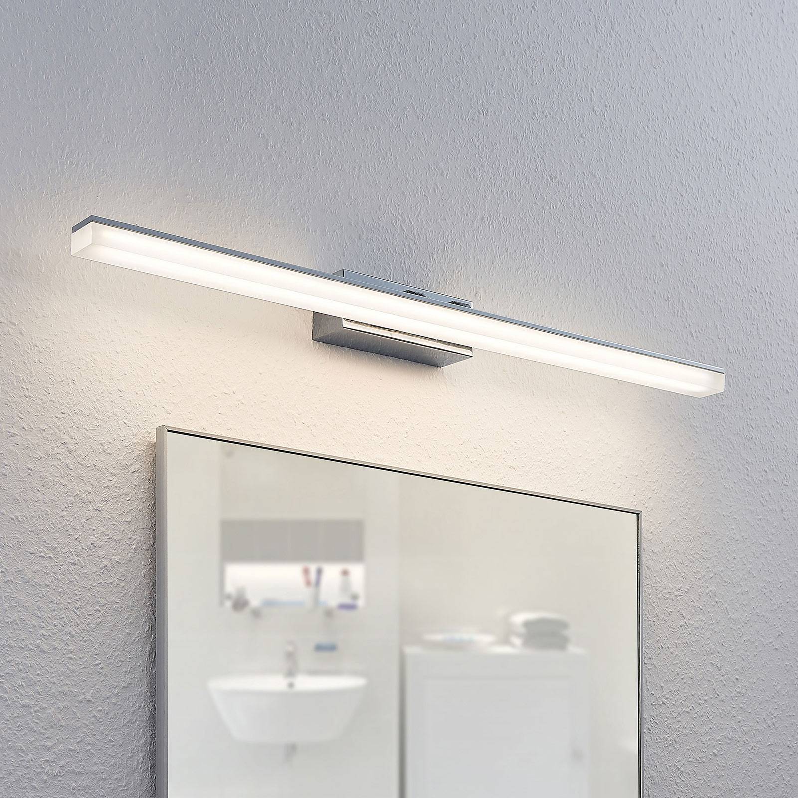 Levně LED zrcadlové svítidlo Bernie, CCT, IP44, 75 cm