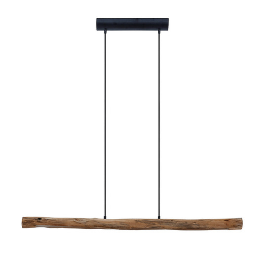 Nekala LED-pendellampa Wood – Lindby