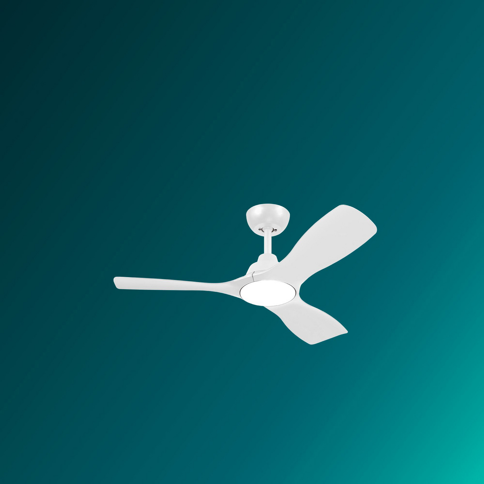 Ventilatore da soffitto LED Philips Fix Blade Ø 106 cm, bianco, silenzioso
