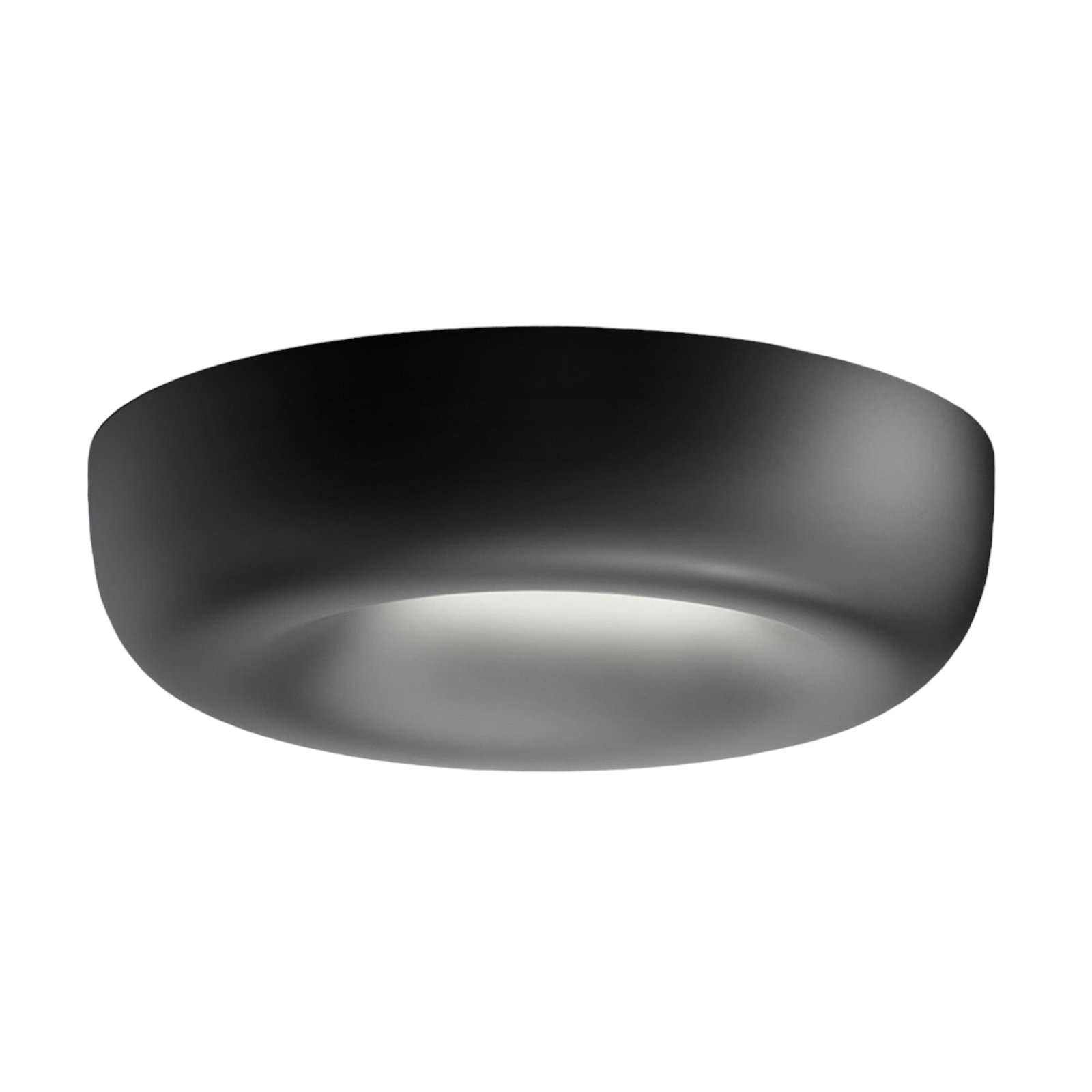 Cavity LED Recessed Taklampe L Black - Serien Lighting
