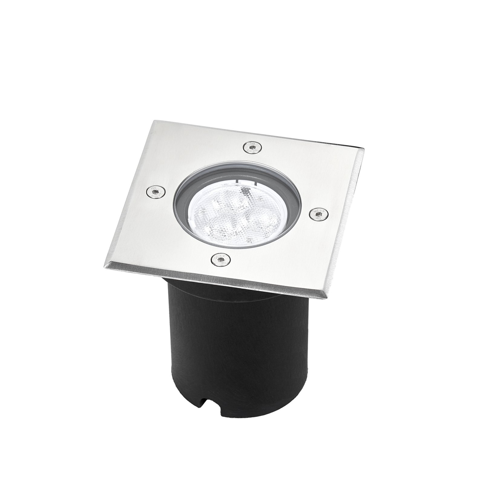 Ava LED Spot à Enterrer Extérieur Steel - Lucande