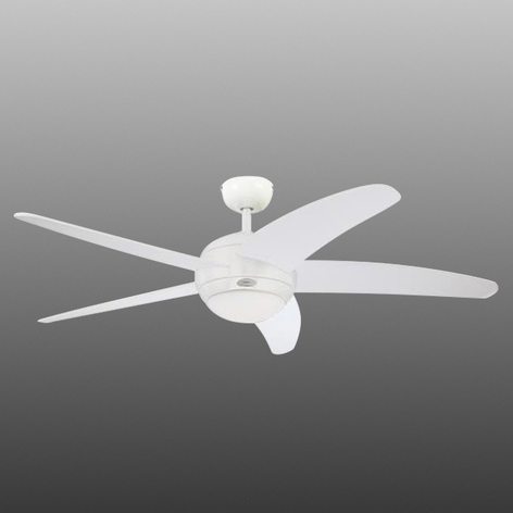 Takventilator Bendan med fem rotorblad, m lys