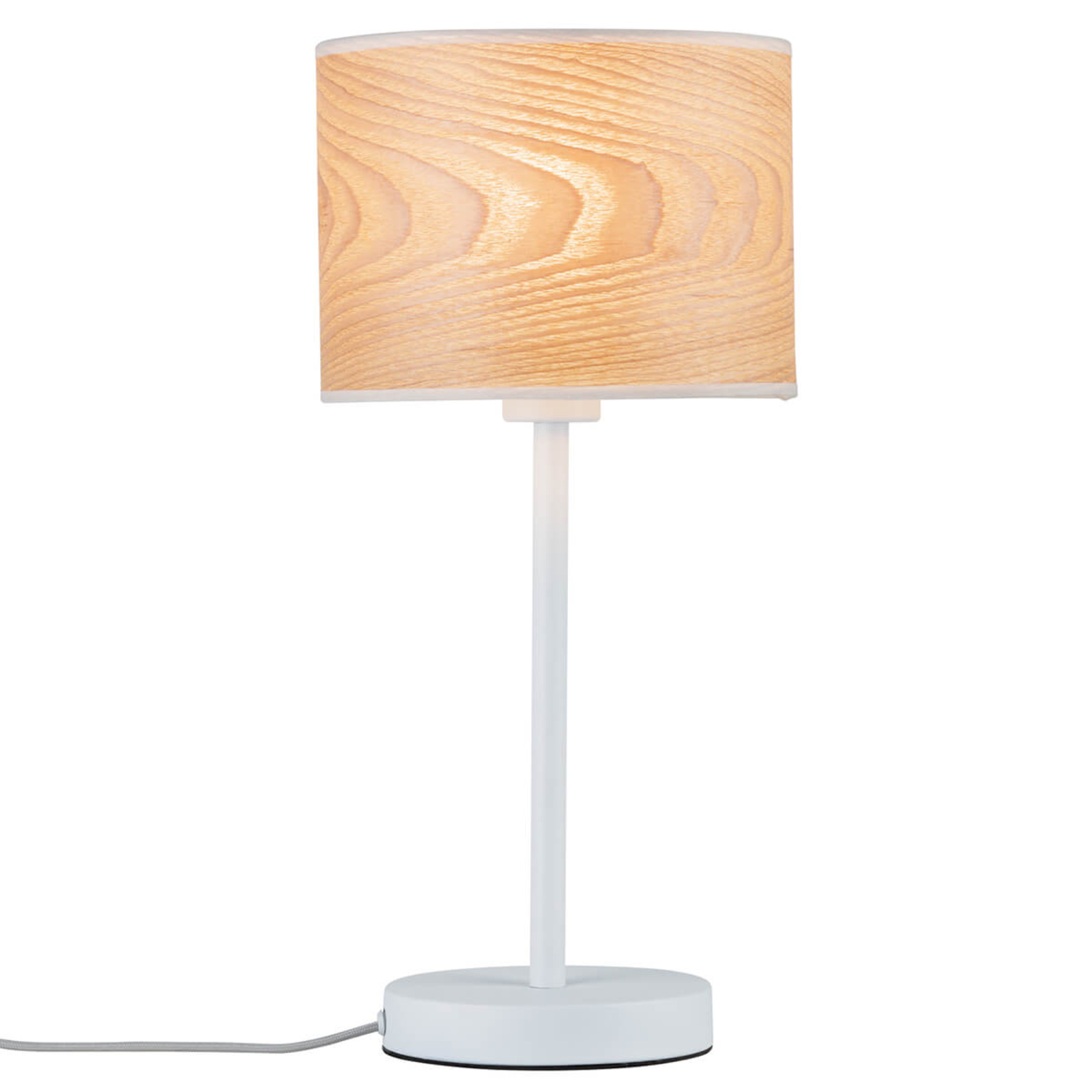Paulmann A truly natural product- wood table lamp Neta, for Living / Dining Room, wood, metal, E27, 20 W, energy efficiency: A++, H: 44.5 cm