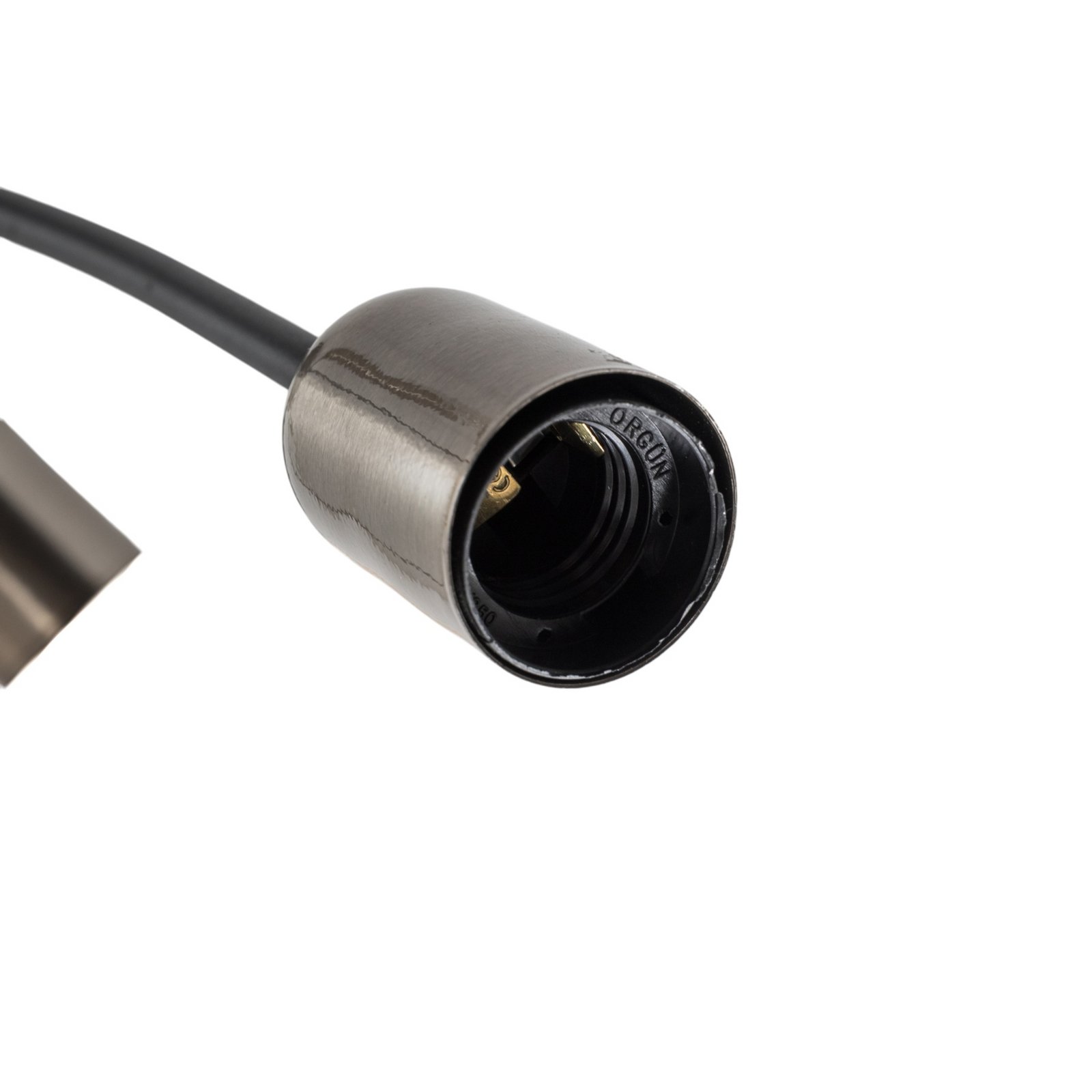 Deckenlampe Banana, schwarz, Metall, 67 cm, 6-flammig, E27