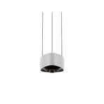 LOOM DESIGN LED-Pendelleuchte Air, weiß, Alu, 13 cm