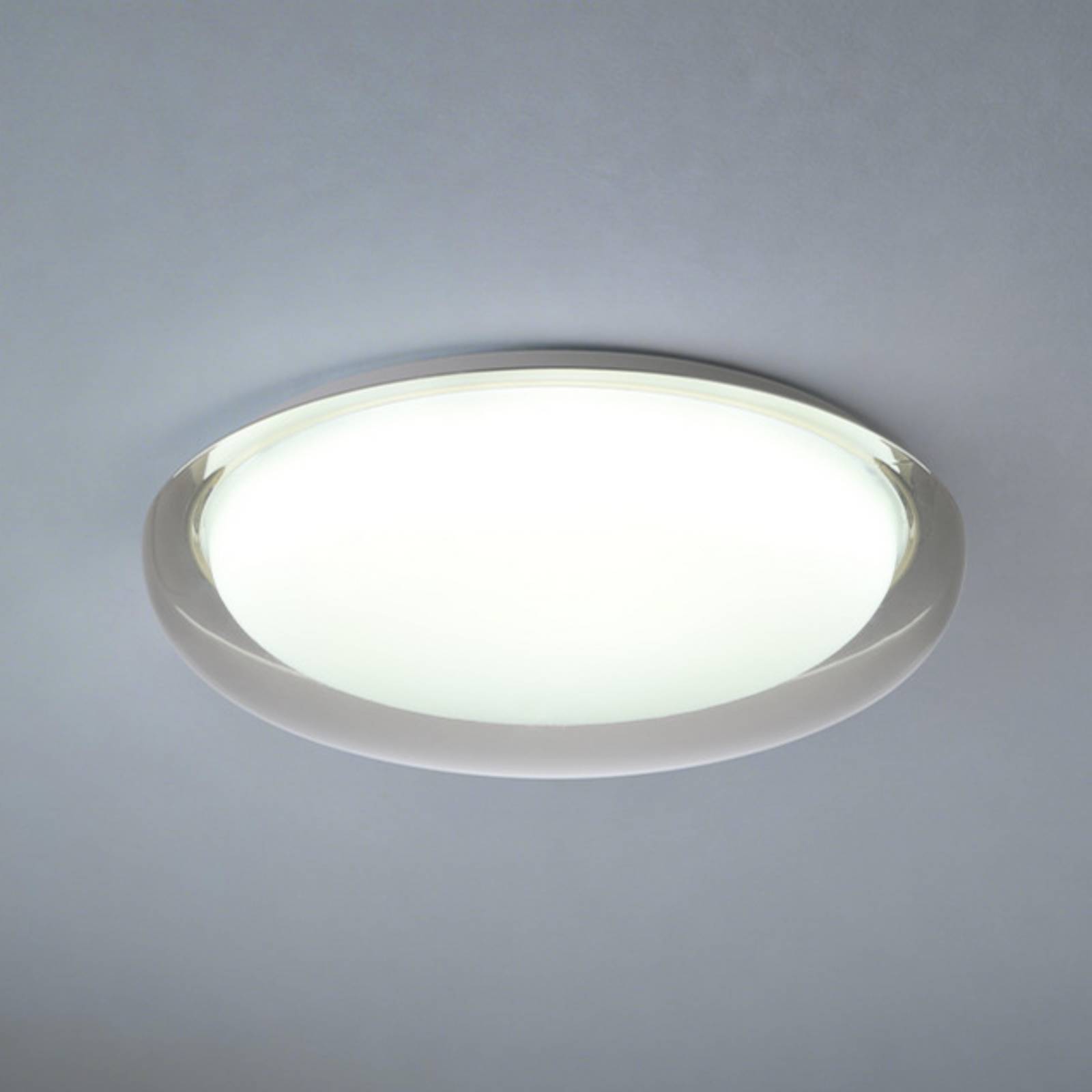 Lampa sufitowa LED EGLO CONISTARINO, brązowa, Ø 40 cm, CCT
