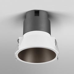 LEDVANCE Twist foco Ø9,3cm 830 blanco/negro