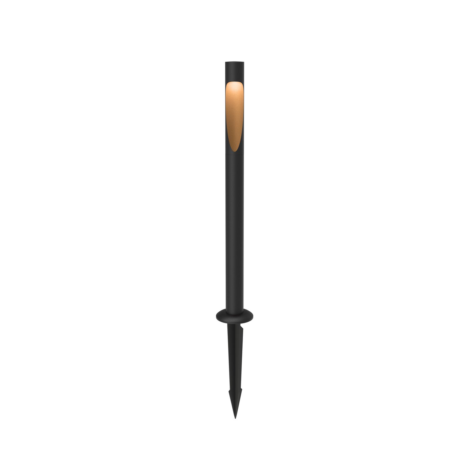 Flindt Garden Garten Leuchte Long 2700K mit Anker Black - Louis Poulsen