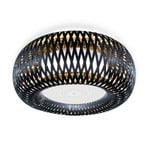 Slamp Kalatos ceiling light, black/gold/white