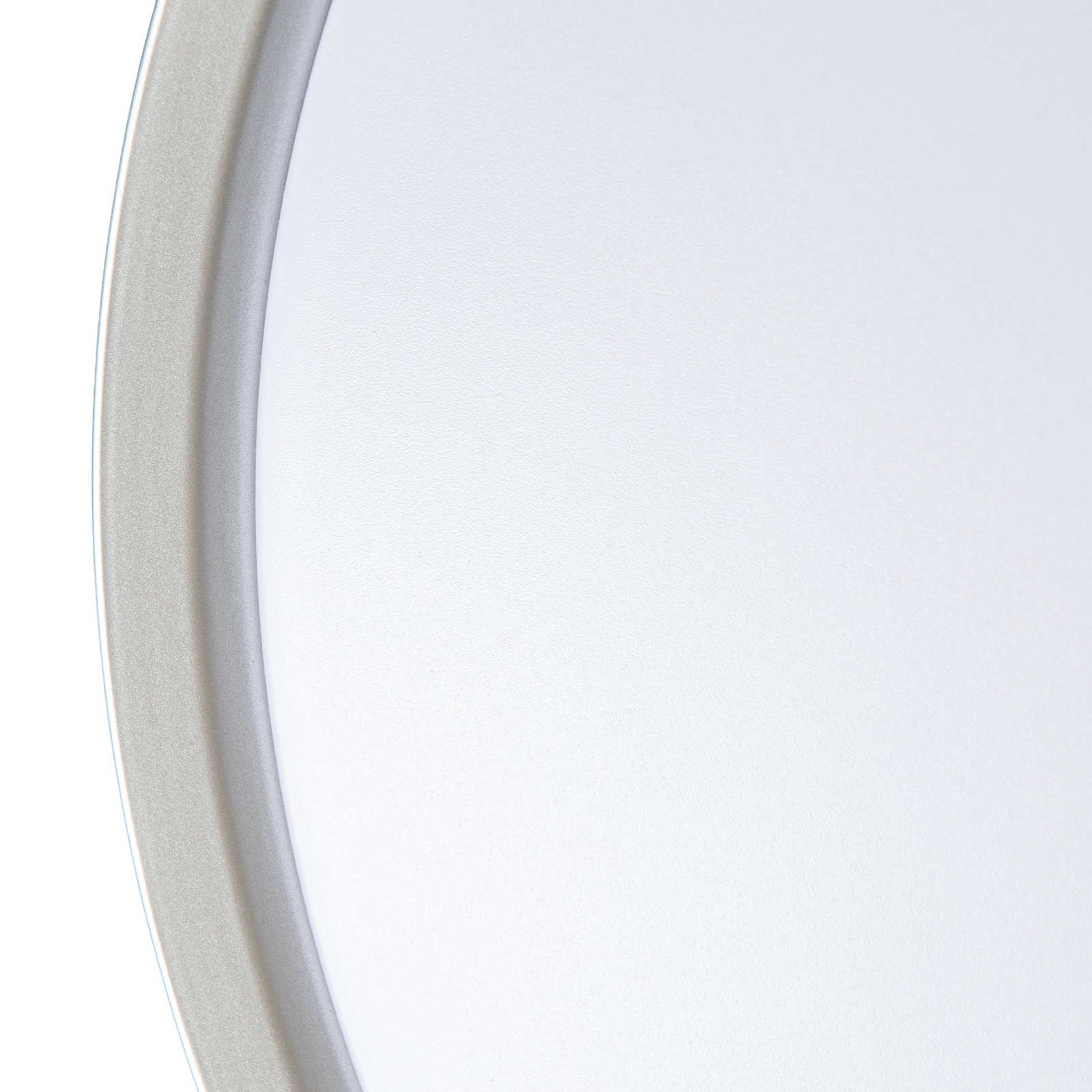 Plafón LED Lindby Edmund, plateado, Ø 39 cm, CCT, IP44 Plafón LED Lindby Edmund, plateado, Ø 39 cm, CCT, IP44
