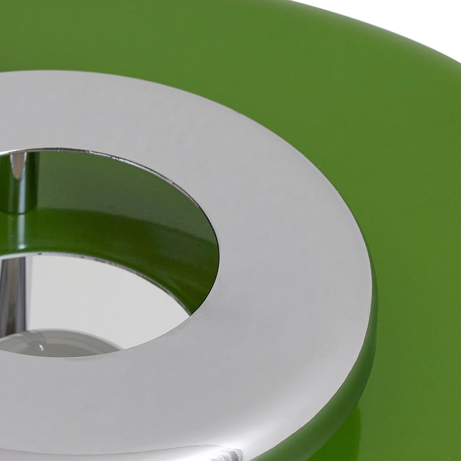 Branford table lamp, green, metal/marble, retro - Lindby