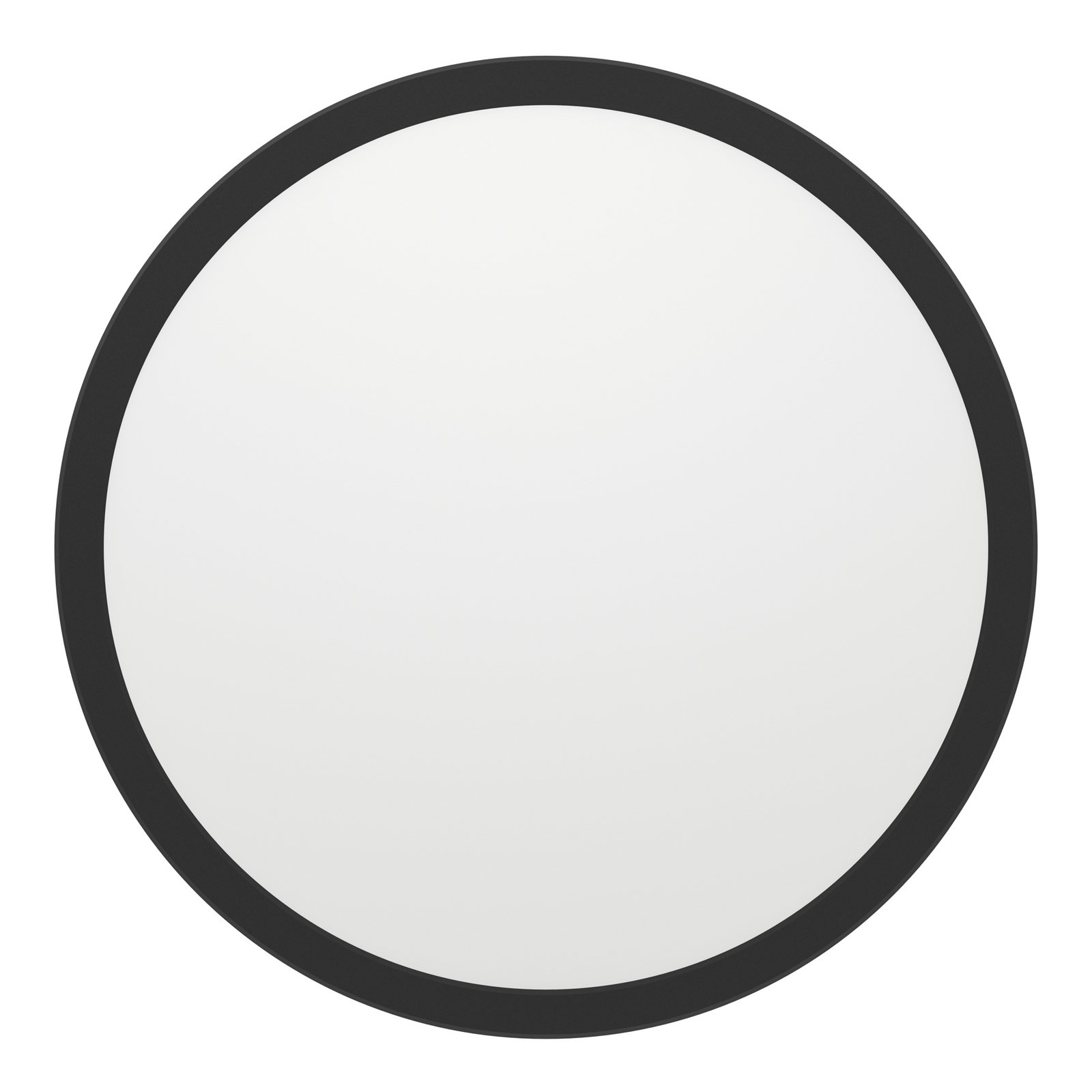 EGLO connect LED-taklampa Rovito-Z, svart, Ø 39 cm EGLO connect LED-taklampa Rovito-Z, svart, Ø 39 cm